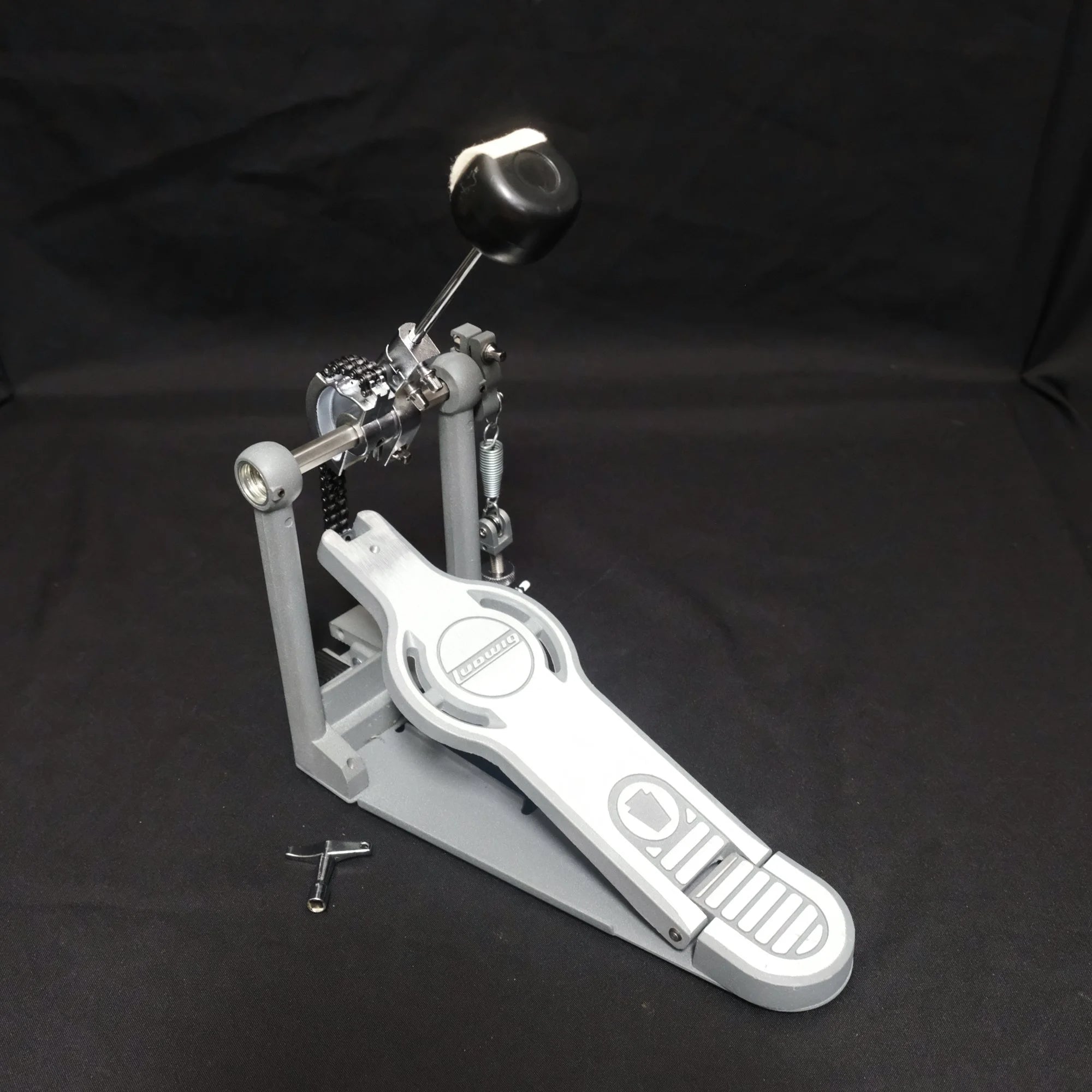 ludwig double bass pedal Ludwig Atlas Standard Single Bass Pedal LAS15FP – Purple Chord
