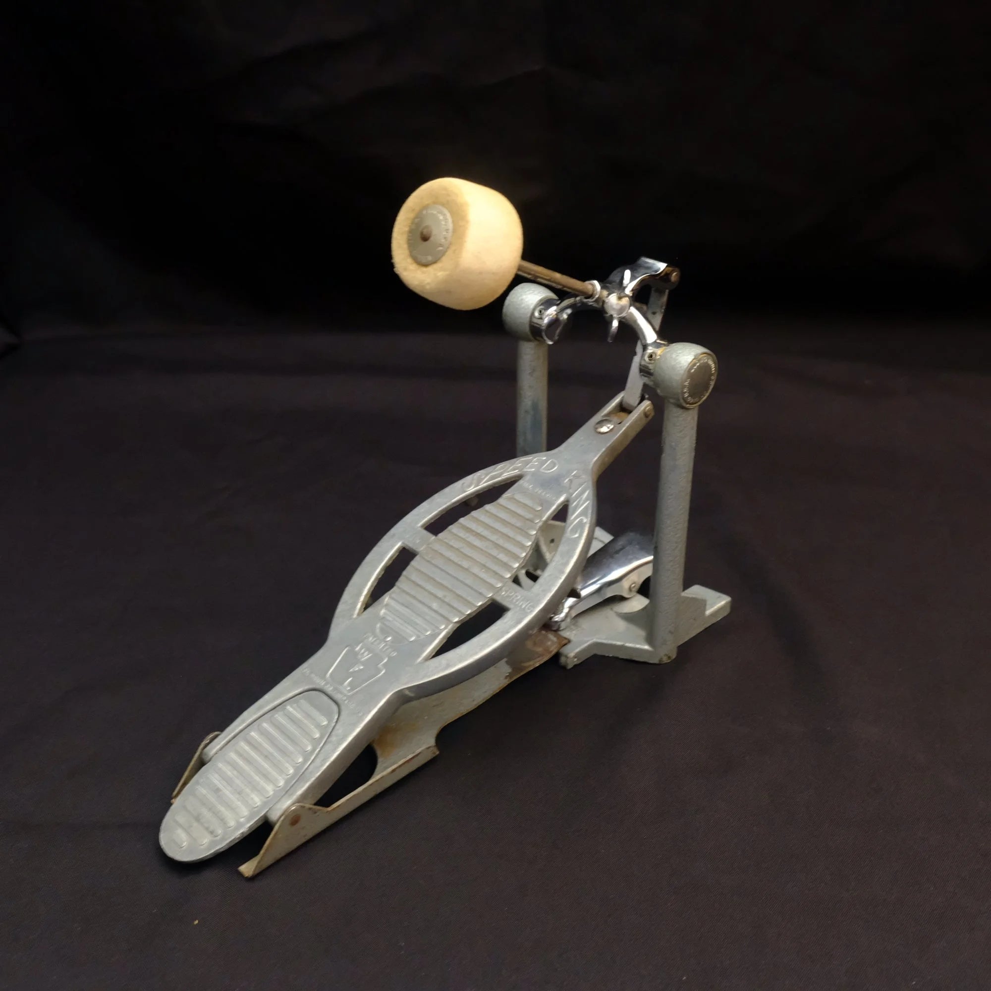 ludwig speed king pedal 1950's WFL Speedking bass drum pedal – Purple Chord
