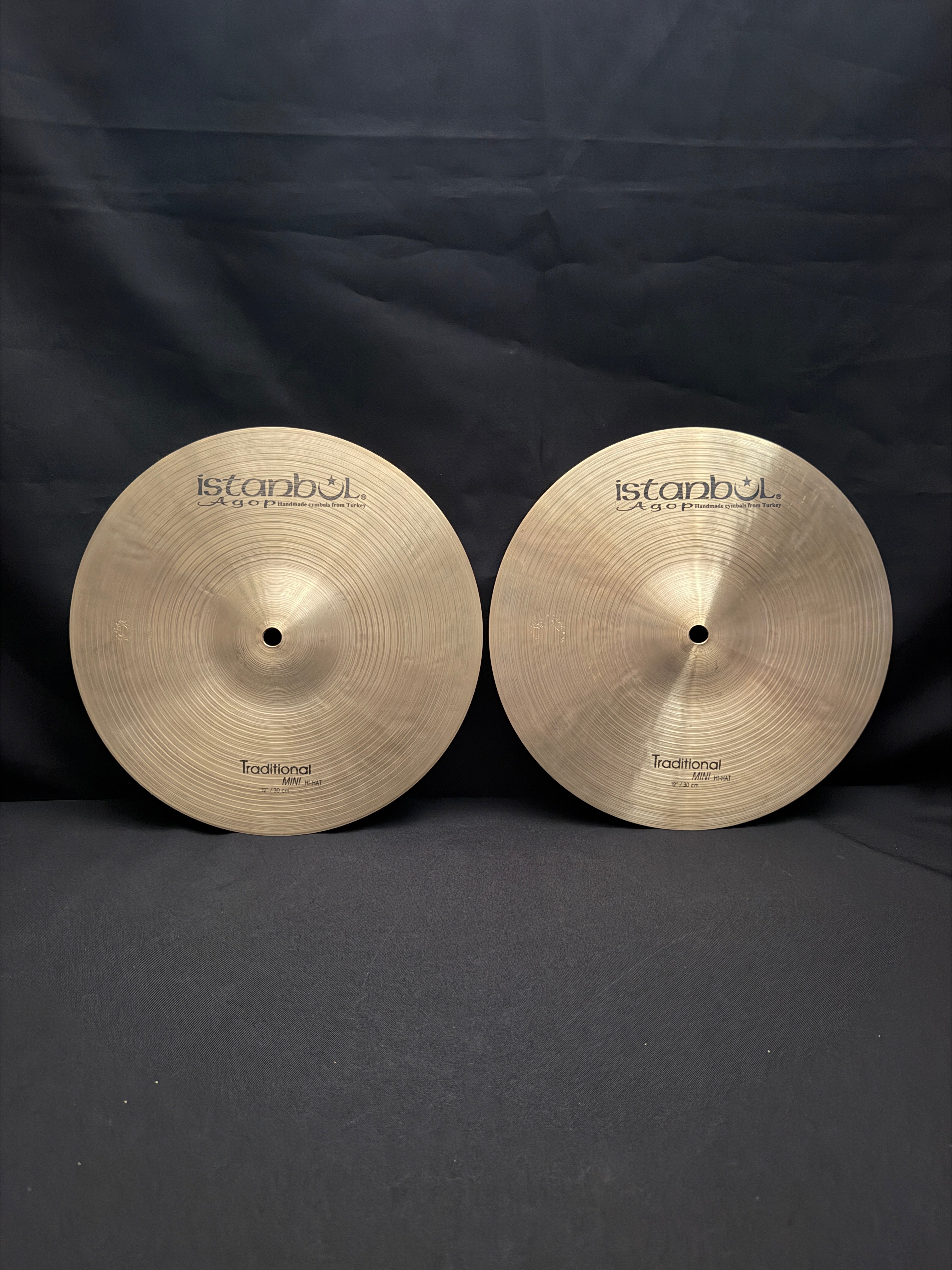 12" Istanbul Agop Traditional Mini Hi-Hat 702 - 788 grams