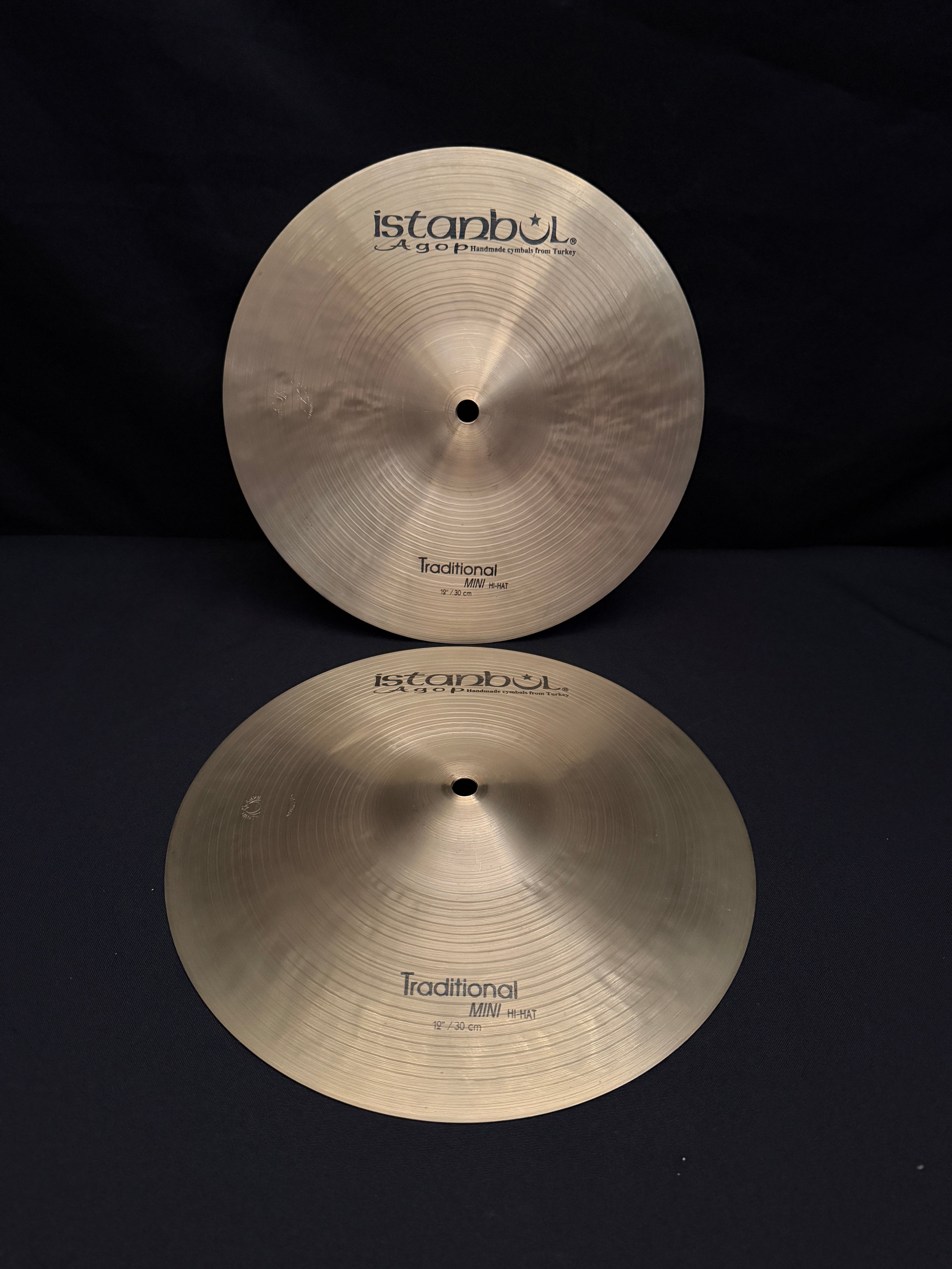 12" Istanbul Agop Traditional Mini Hi-Hat 702 - 788 grams