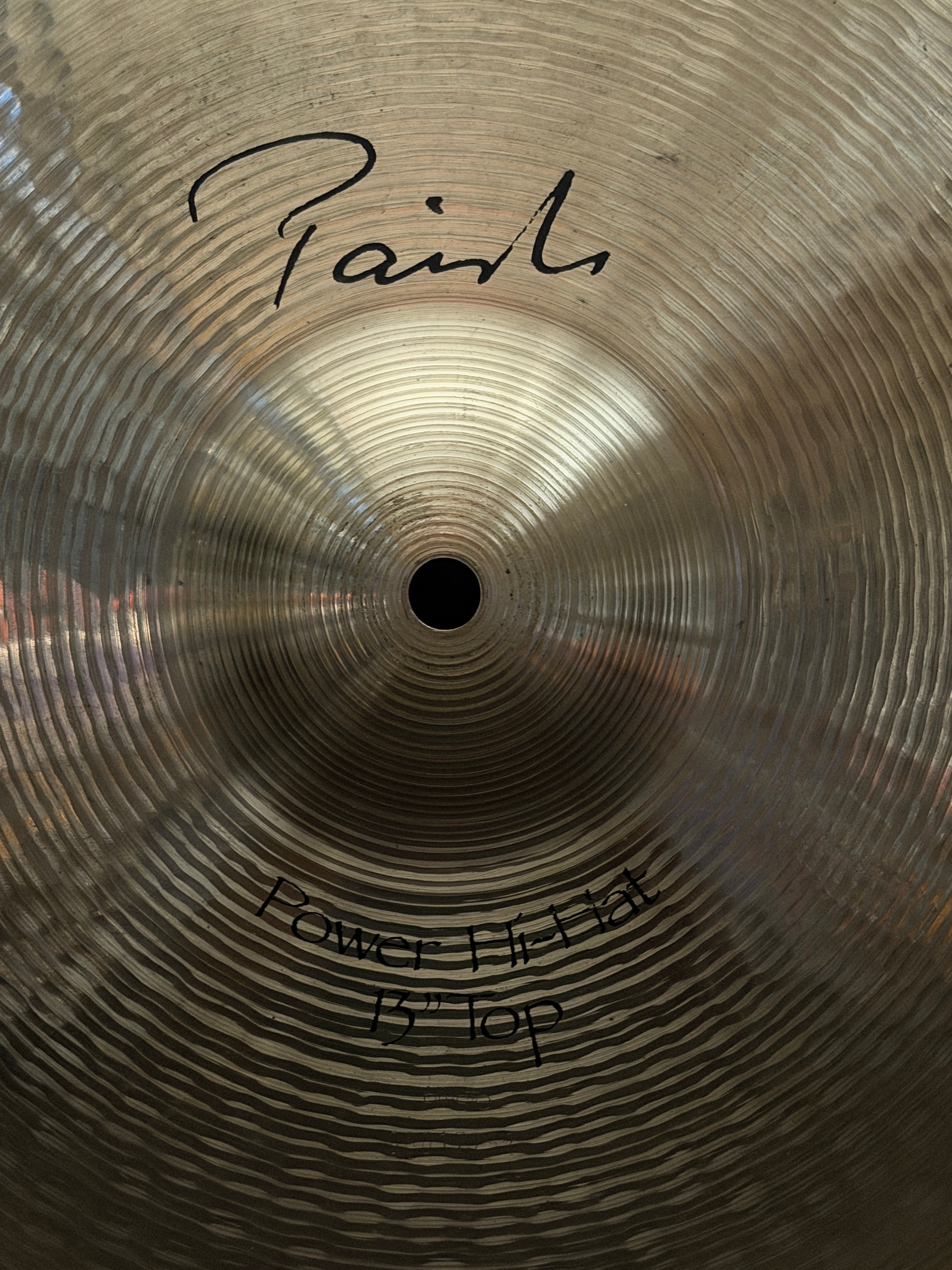 13" Paiste Signature Power Hi-Hat 1060-931 grams from 1998
