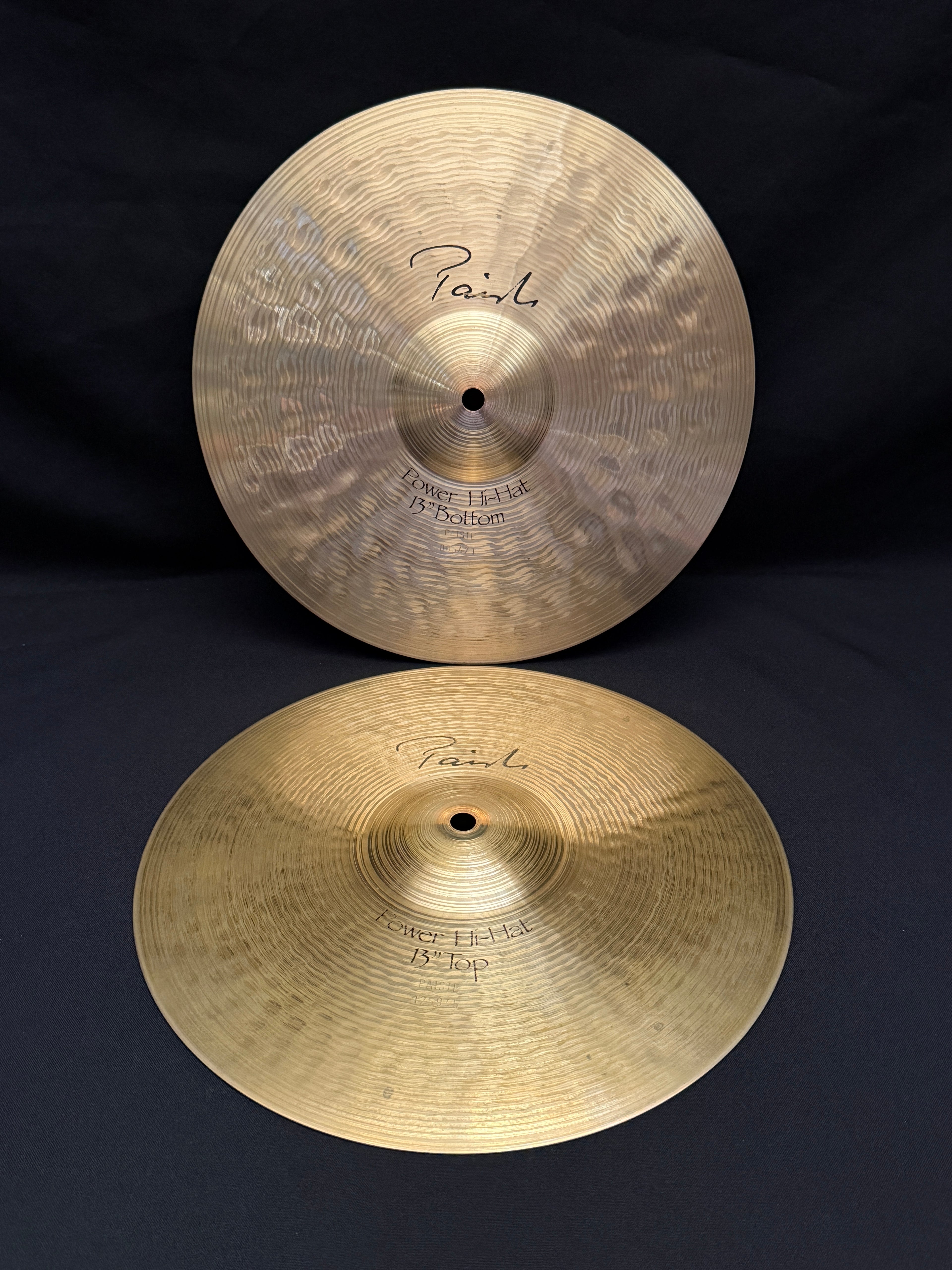 13" Paiste Signature Power Hi-Hat 1110-964 grams from 1990-91