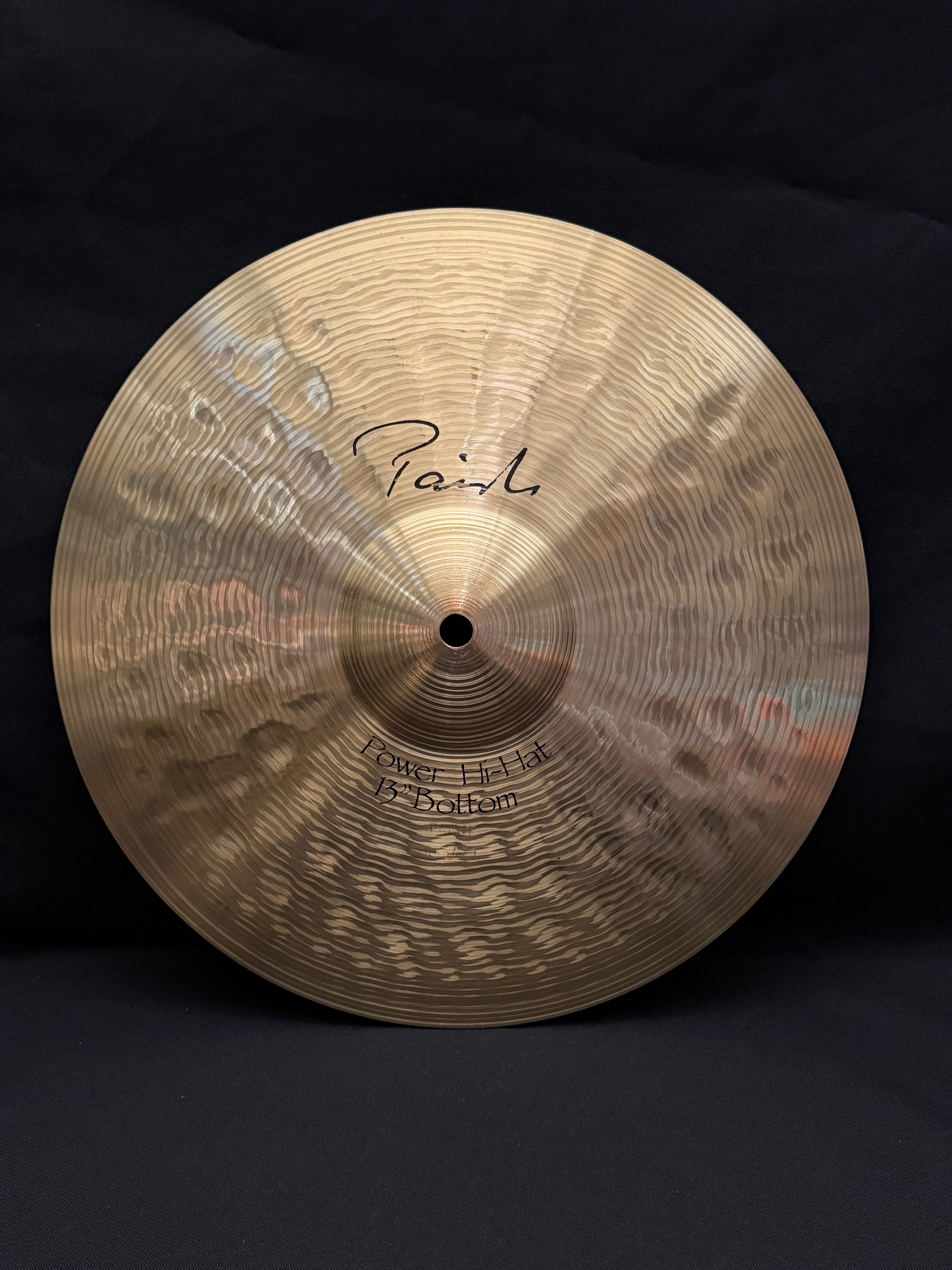 13" Paiste Signature Power Hi-Hat 1110-964 grams from 1990-91