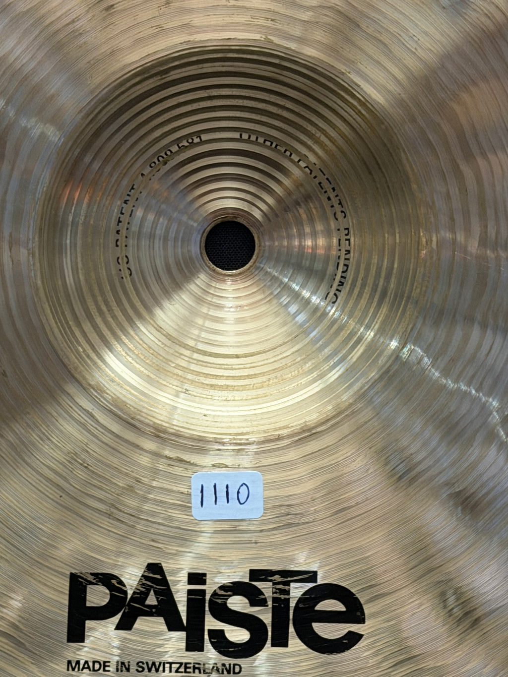 13" Paiste Signature Power Hi-Hat 1110-964 grams from 1990-91