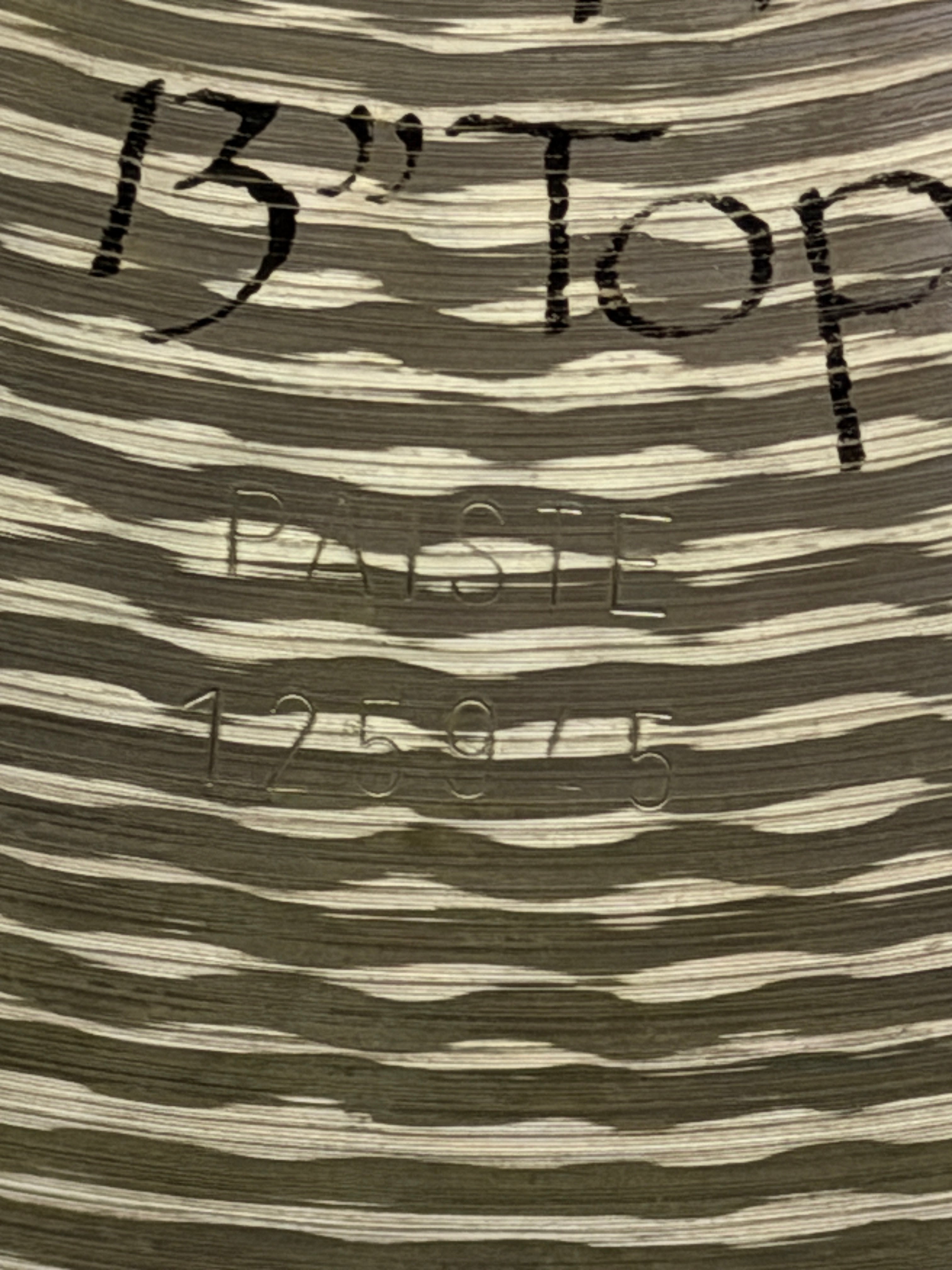 13" Paiste Signature Power Hi-Hat 1110-964 grams from 1990-91