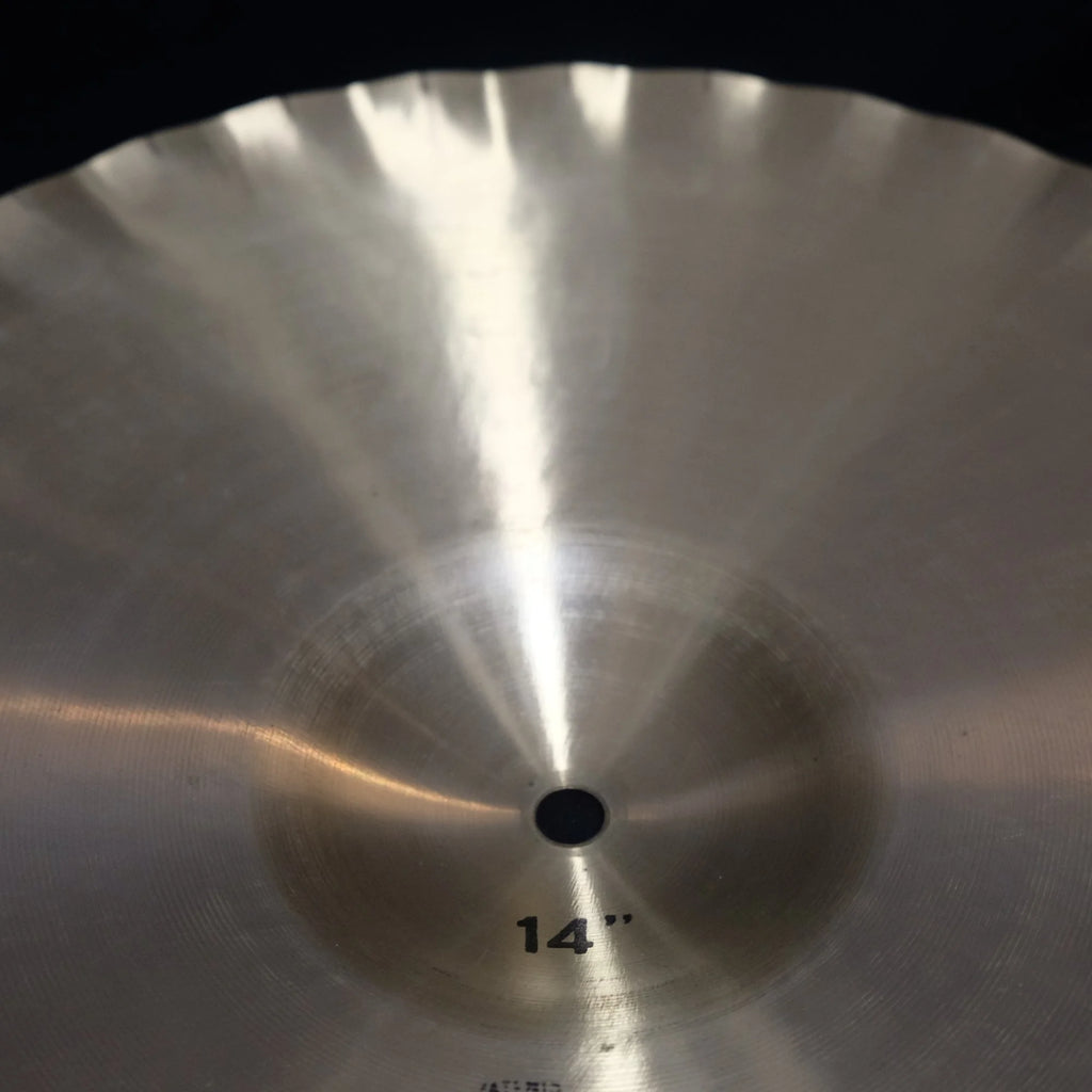 14" Paiste 602 Sound Edge Bottom 1030 grams from 1975