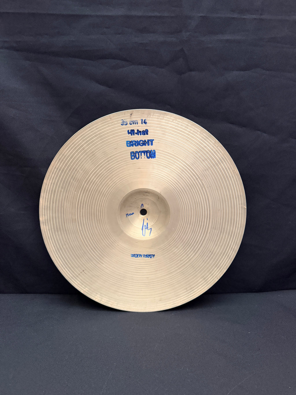 14" Bosphorus Antique Bright Hi-Hat cymbals set 1200 - 994 grams