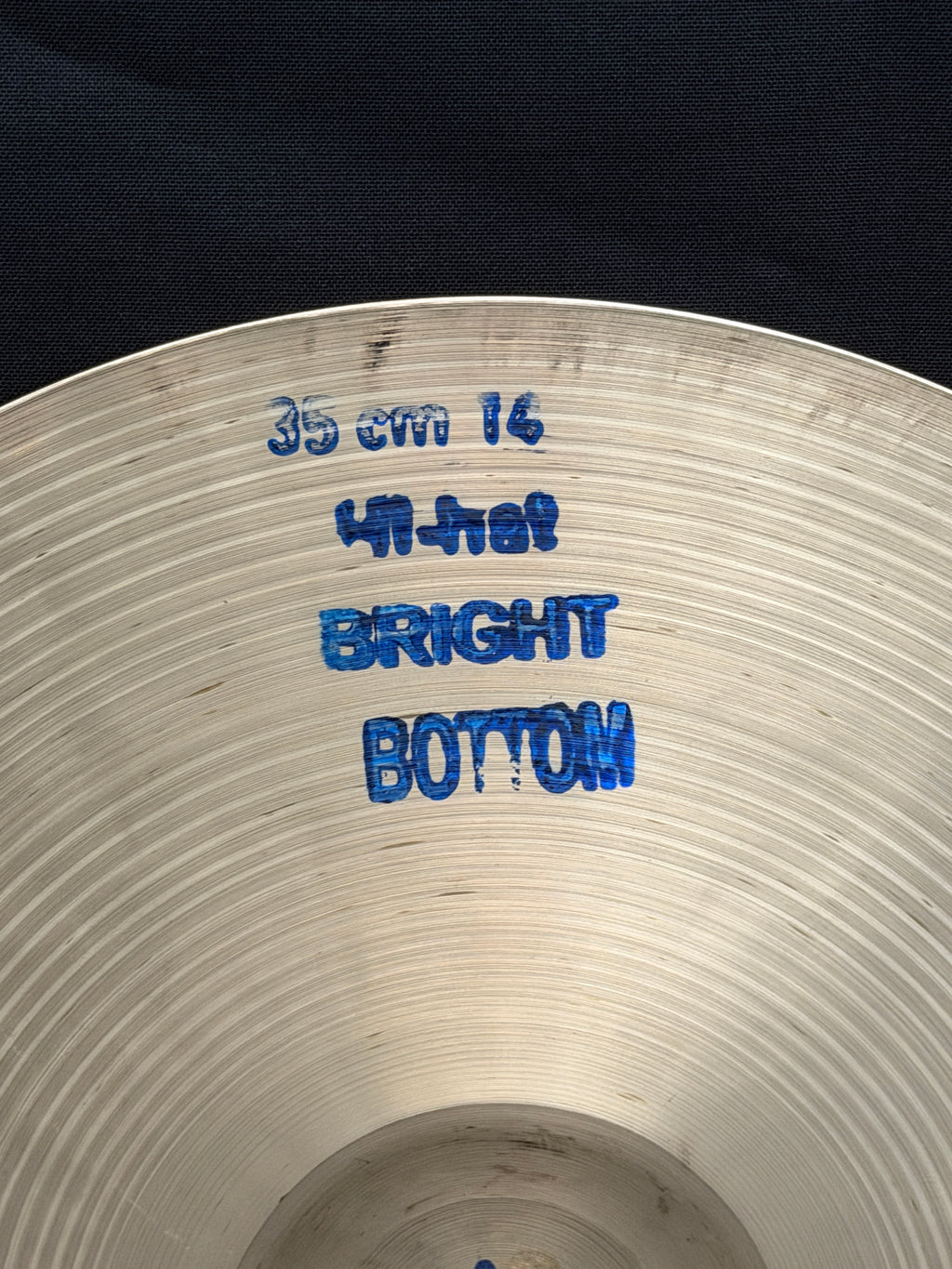 14" Bosphorus Antique Bright Hi-Hat cymbals set 1200 - 994 grams