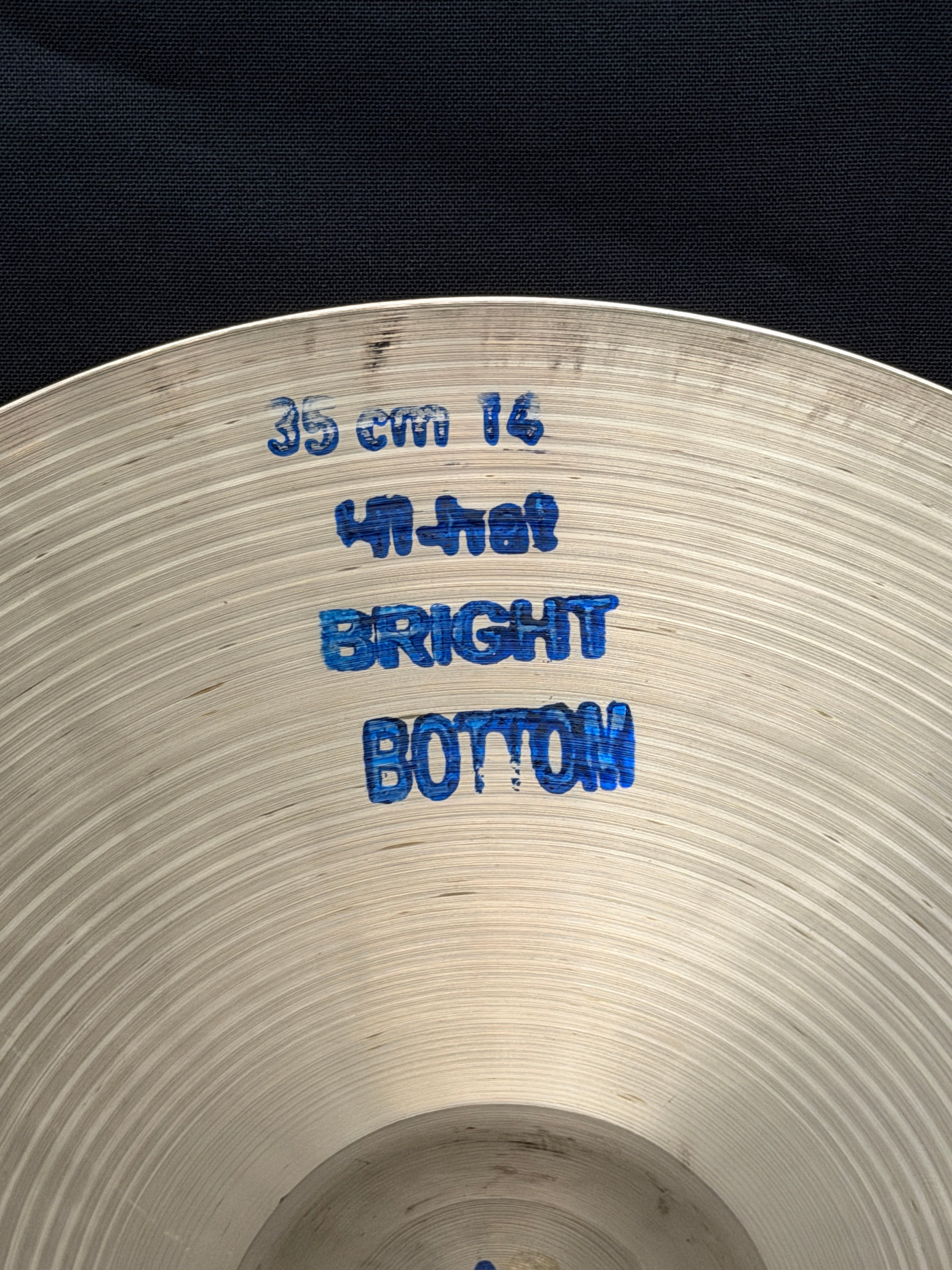 14" Bosphorus Antique Bright Hi-Hat cymbals set 1200 - 994 grams