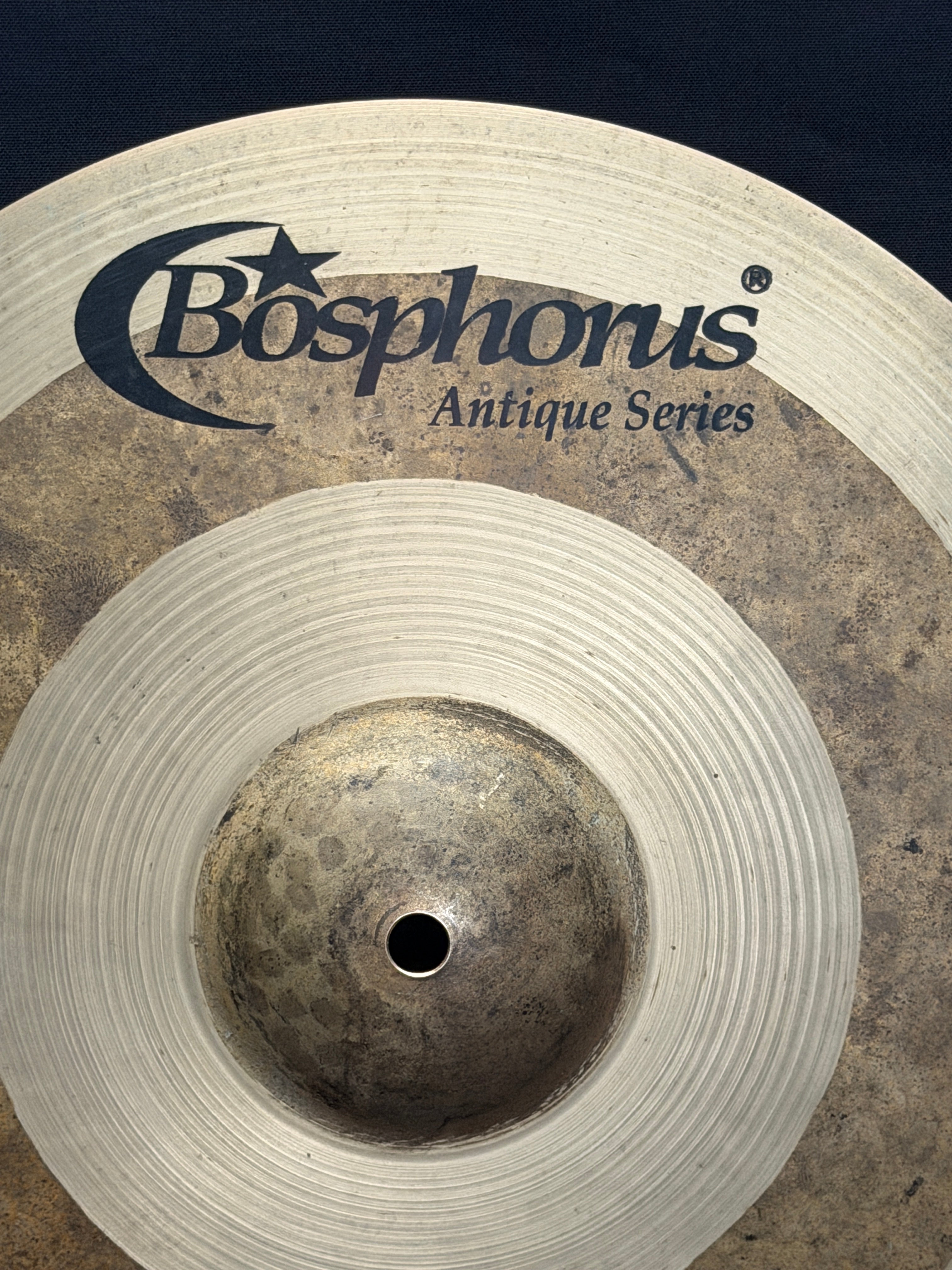 14" Bosphorus Antique Bright Hi-Hat cymbals set 1200 - 994 grams