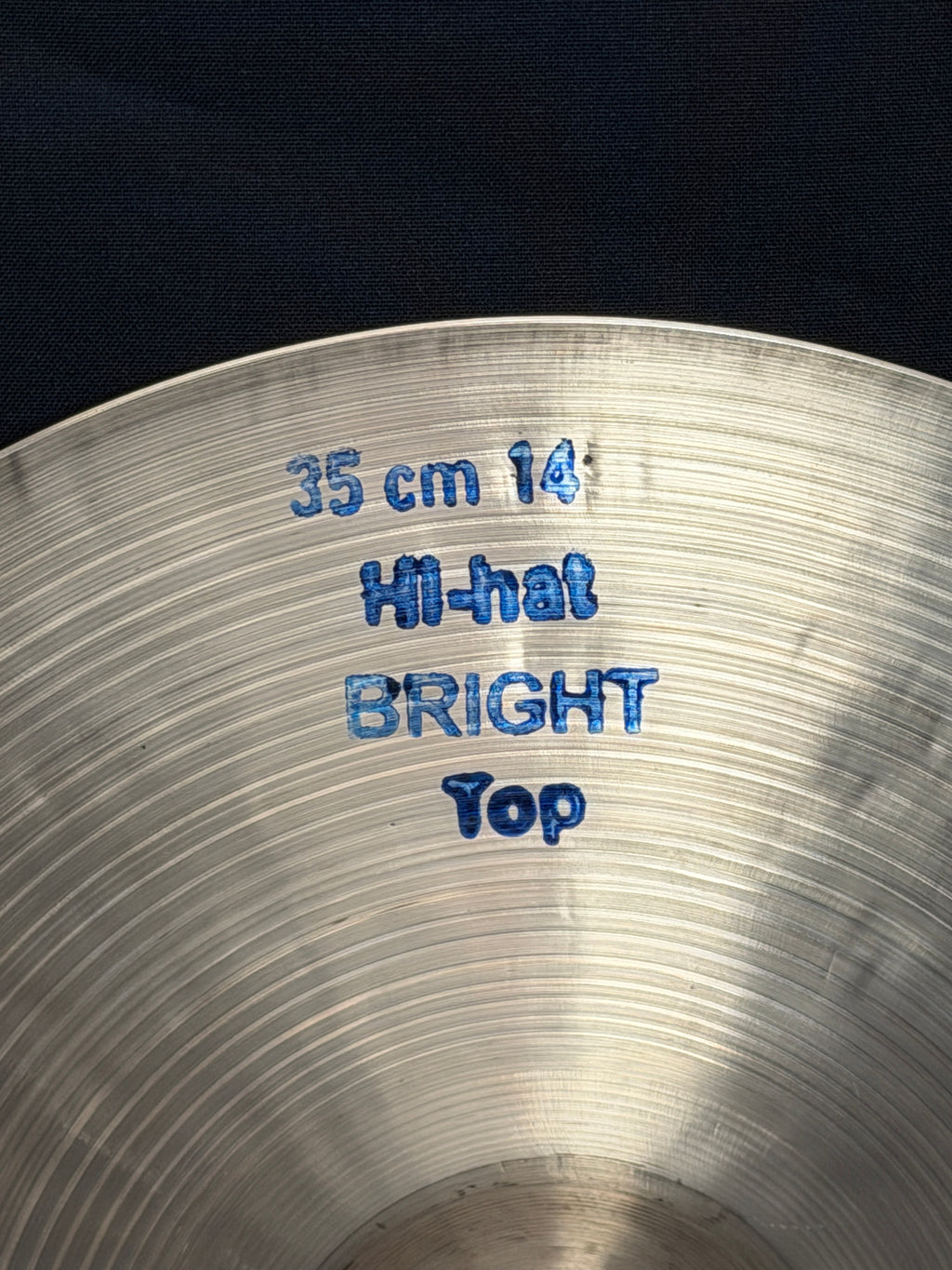 14" Bosphorus Antique Bright Hi-Hat cymbals set 1200 - 994 grams