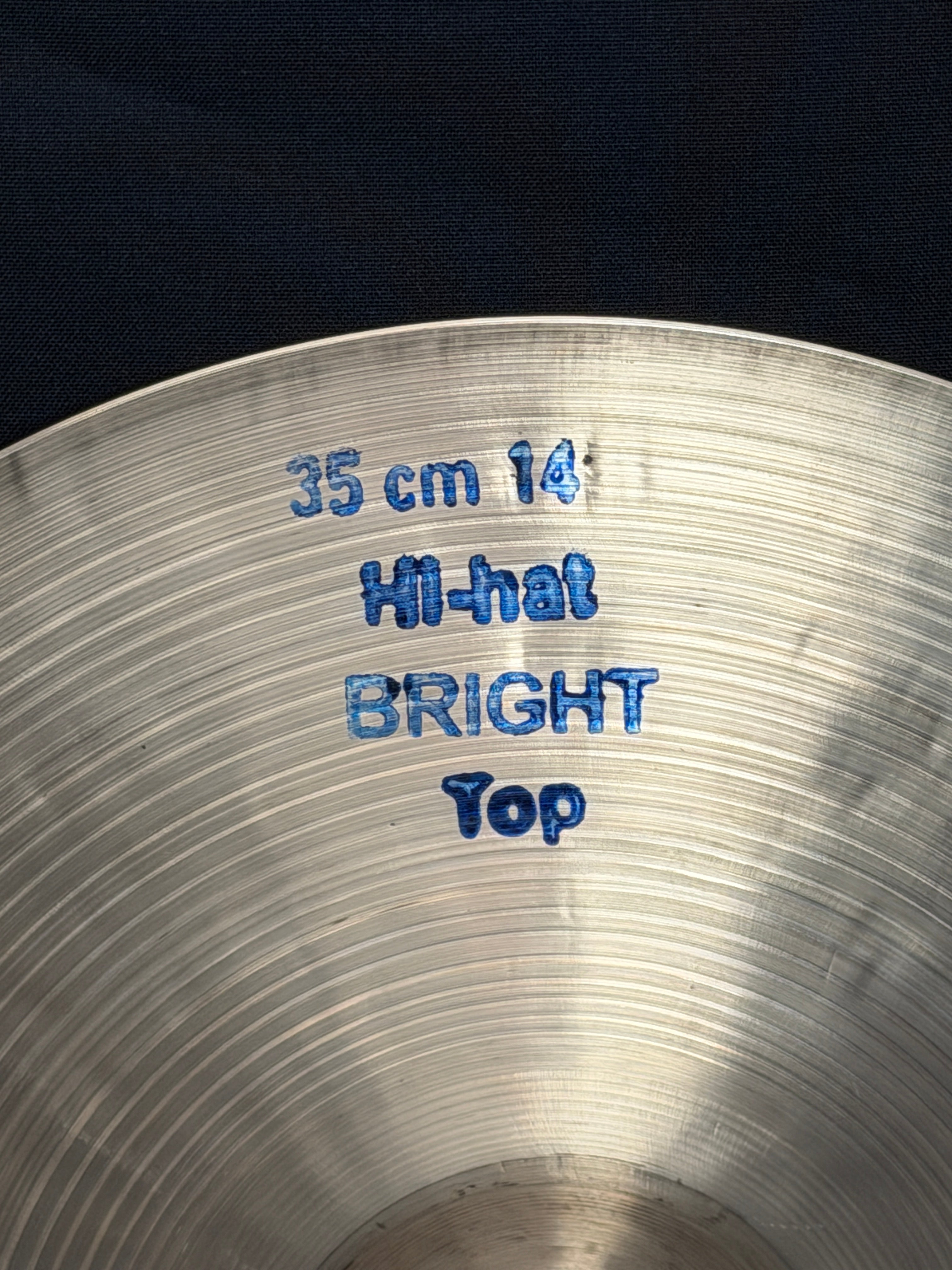 14" Bosphorus Antique Bright Hi-Hat cymbals set 1200 - 994 grams