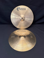 14" Bosphorus Traditional Crisp Hi-Hat cymbals set 1172 - 960 grams