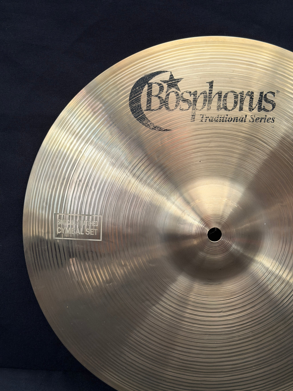 14" Bosphorus Traditional Crisp Hi-Hat cymbals set 1172 - 960 grams