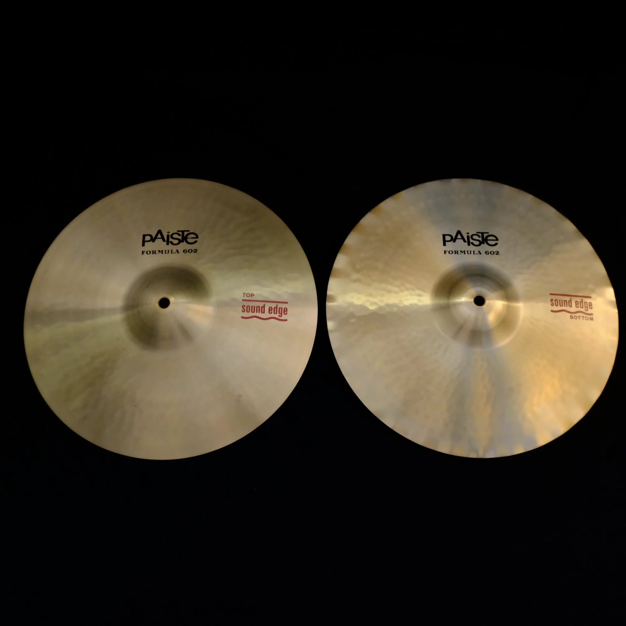 14" Paiste 602 Sound Edge Hi-Hat from 2011