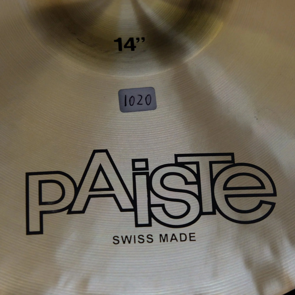 14" Paiste 602 Sound Edge Hi-Hat from 2011