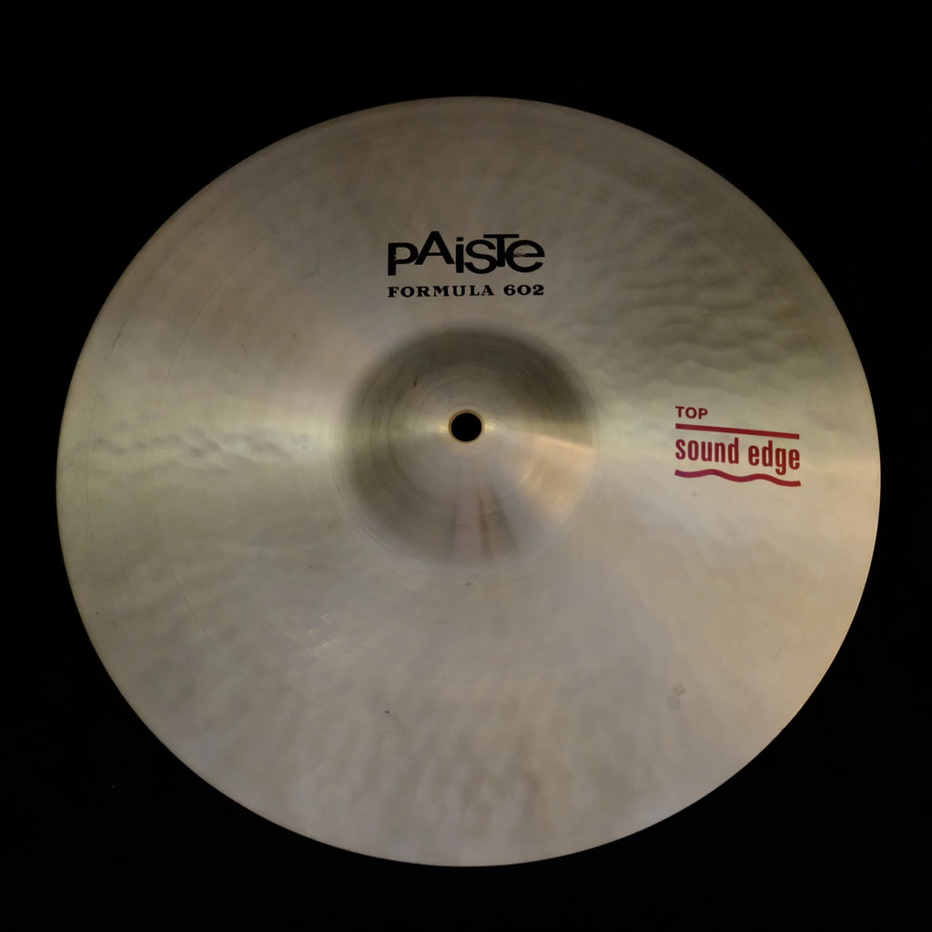 14" Paiste 602 Sound Edge Hi-Hat from 2011