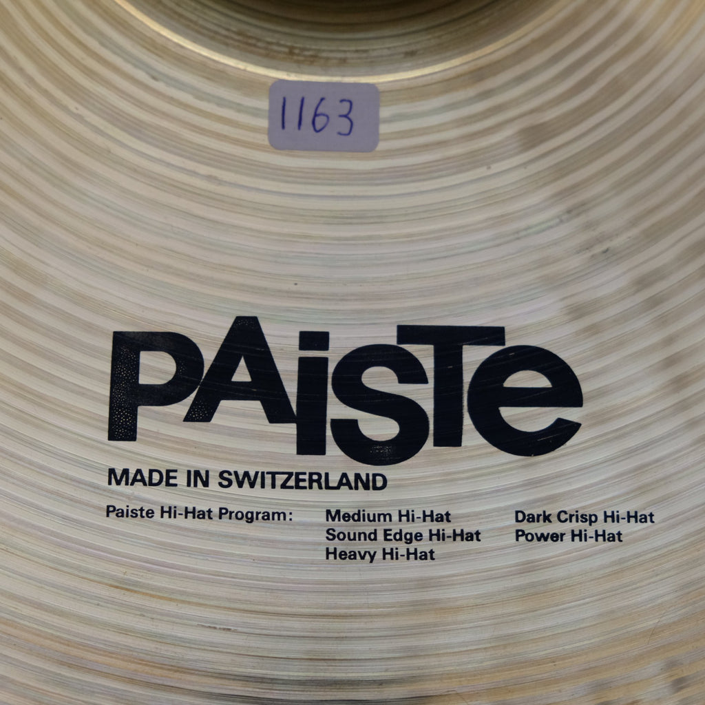 14" Paiste Signature Power Hi-Hat from 1995