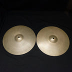 14" Zildjian Avedis Hi-Hat set Bottom 1950's Top 1960's 766 - 749 grams