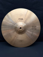 14" Paiste 505 Medium Hi-Hat from 1978-79