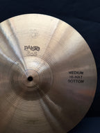 14" Paiste 505 Medium Hi-Hat from 1978-79