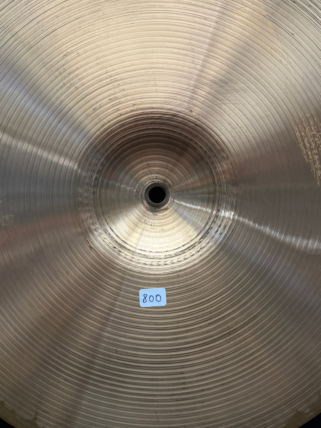 14" Paiste 505 Medium Hi-Hat from 1978-79