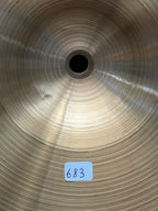 14" Paiste 505 Medium Hi-Hat from 1978-79