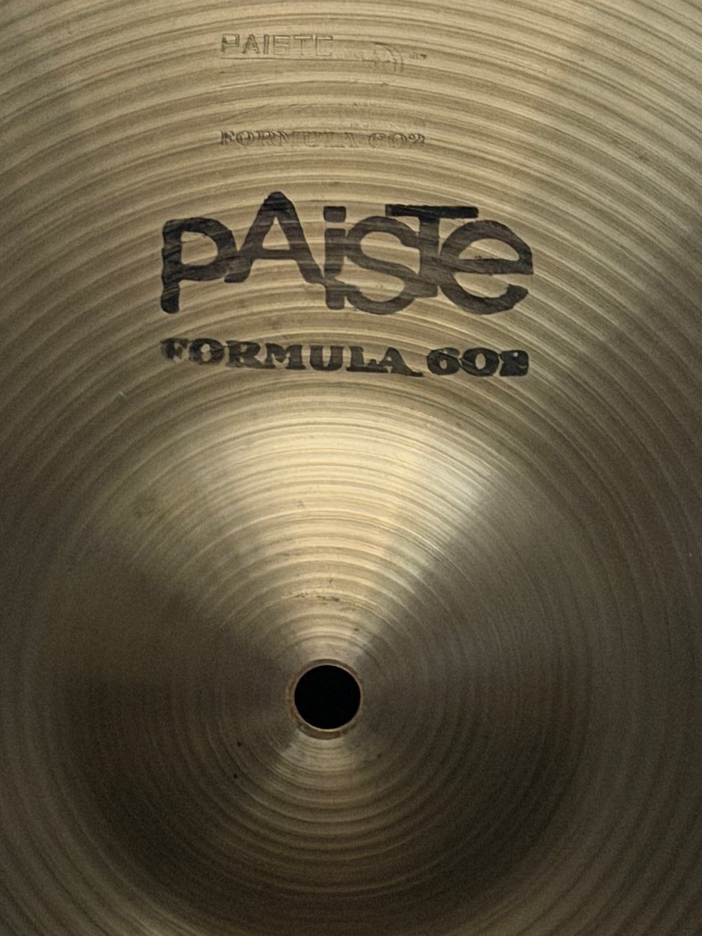 14" Paiste 602 Hi-Hat 1048 - 828 grams from 1974