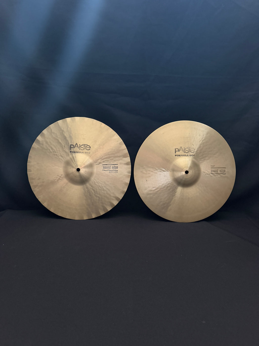 14" Paiste 602 Sound Edge Hi-Hat from 1977