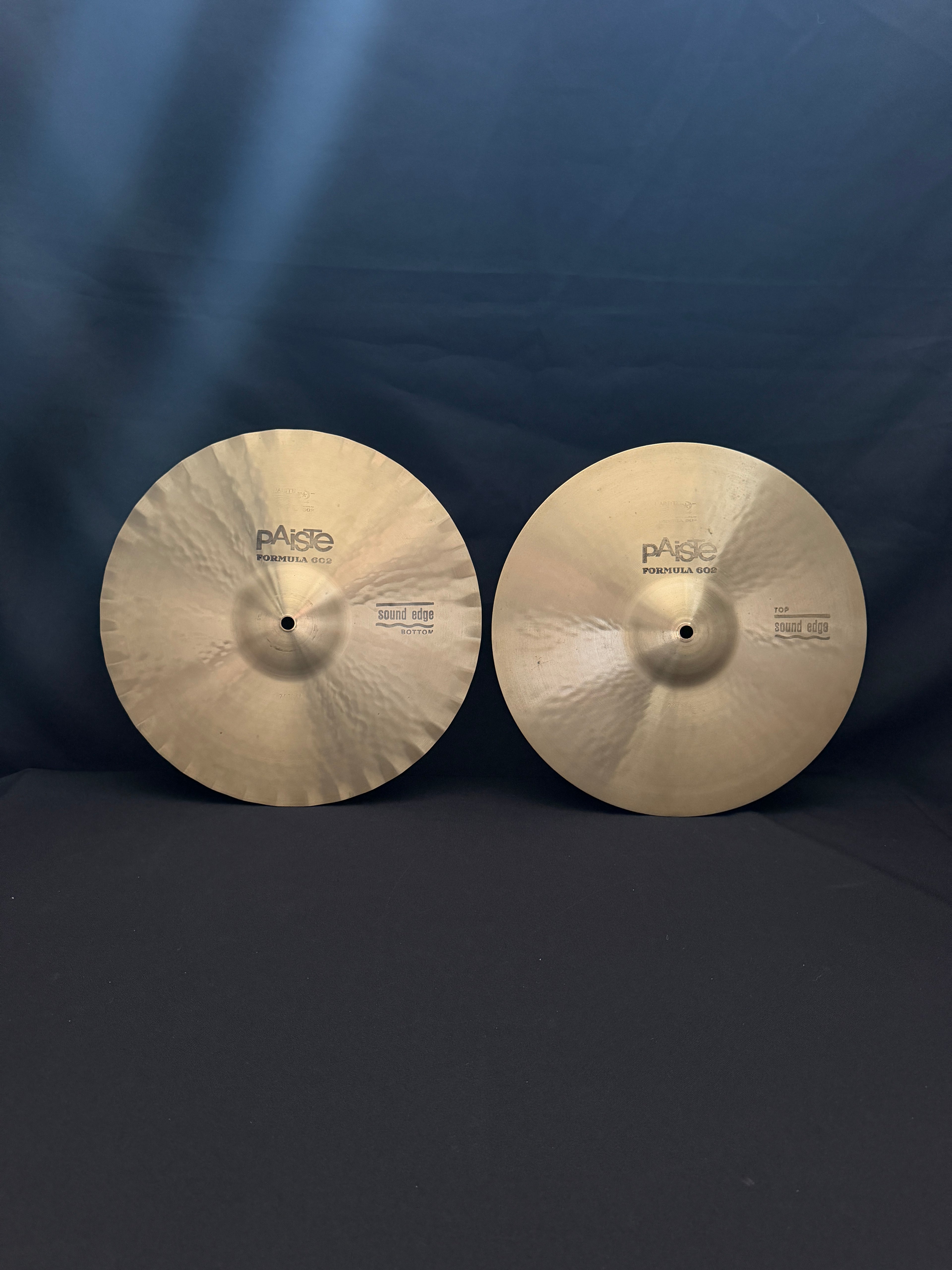 14" Paiste 602 Sound Edge Hi-Hat from 1977