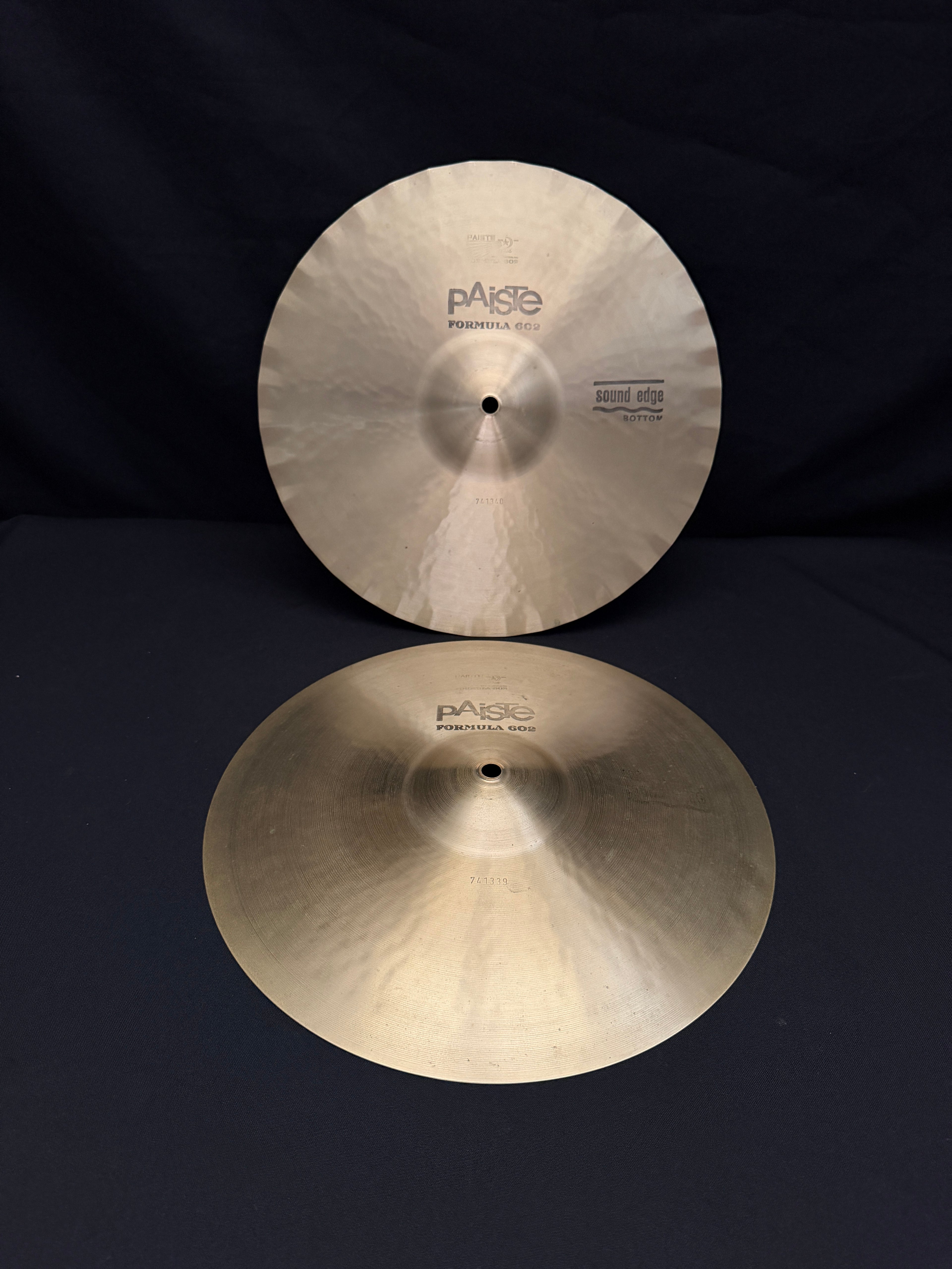 14" Paiste 602 Sound Edge Hi-Hat from 1977