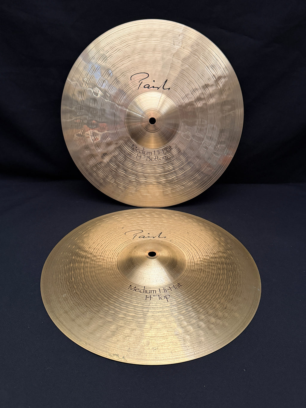 14" Paiste Signature Medium Hi-Hat from 1989
