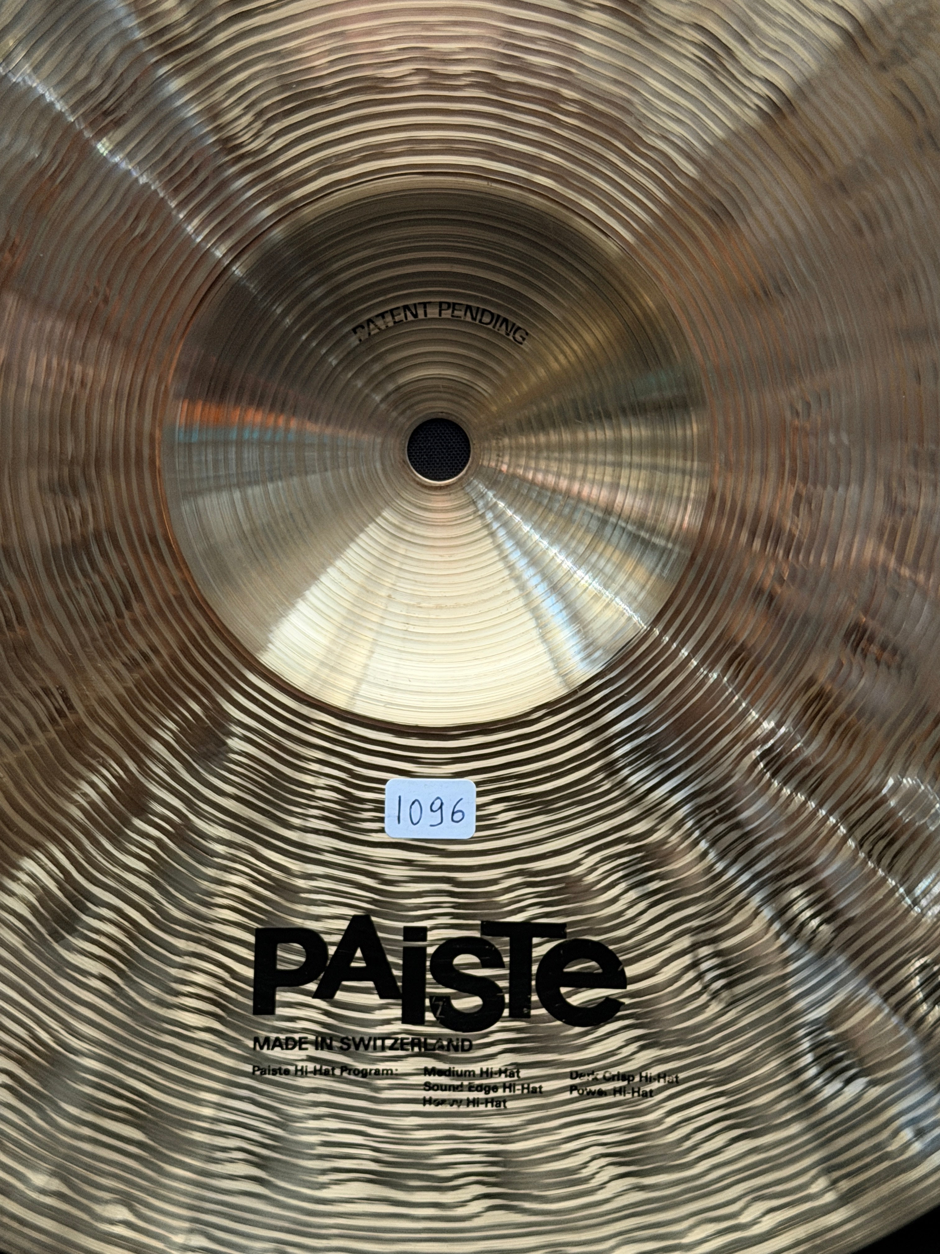 14" Paiste Signature Medium Hi-Hat from 1989