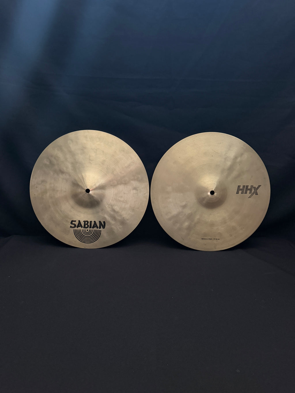 14" Sabian HHX Groove Hi-Hat Cymbals