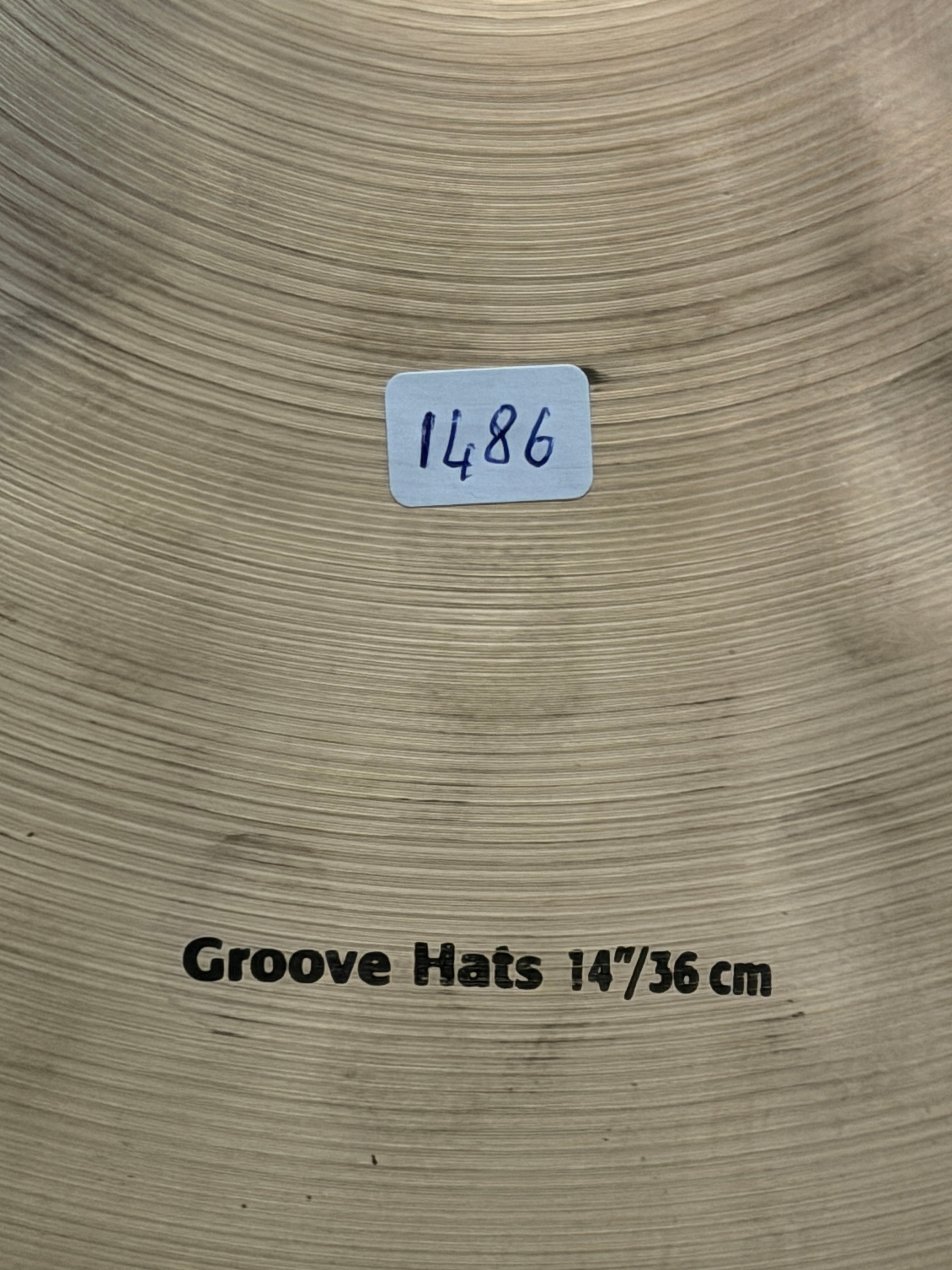 14" Sabian HHX Groove Hi-Hat Cymbals