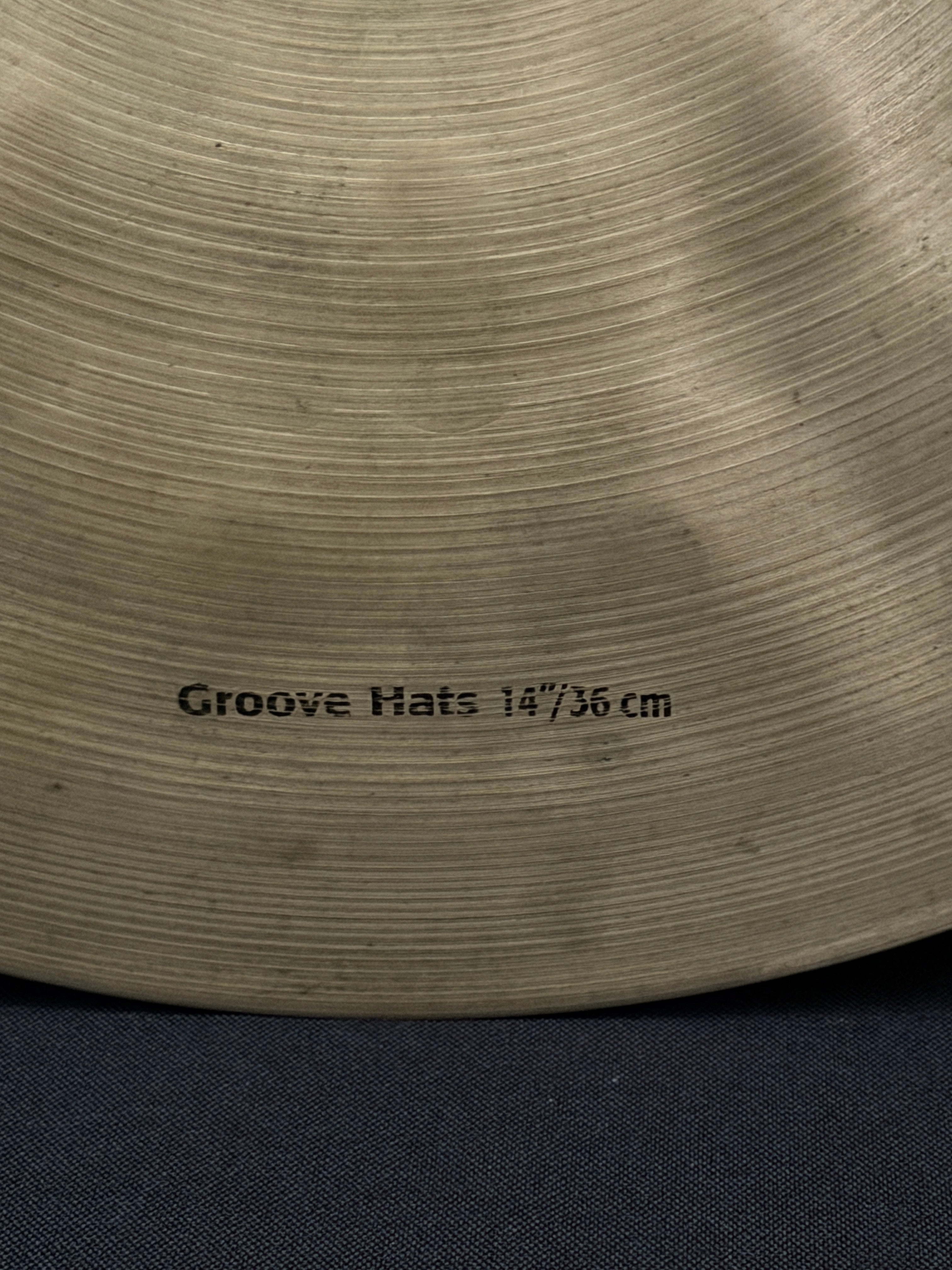 14" Sabian HHX Groove Hi-Hat Cymbals