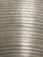 14" Zildjian Avedis Hi-Hat hollow logo from 1970's 1384-690 grams