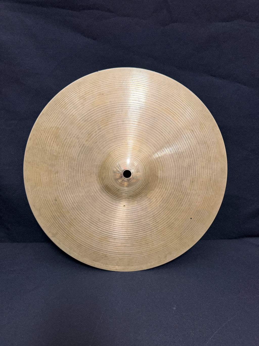14" Zildjian Avedis Hi-Hat hollow logo from 1970's 1384-690 grams