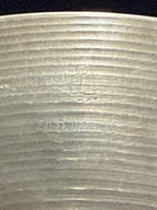 14" Zildjian Avedis Hi-Hat hollow logo from 1970's 1384-690 grams