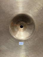 14" Zildjian Avedis Hi-Hat hollow logo from 1970's 1384-690 grams