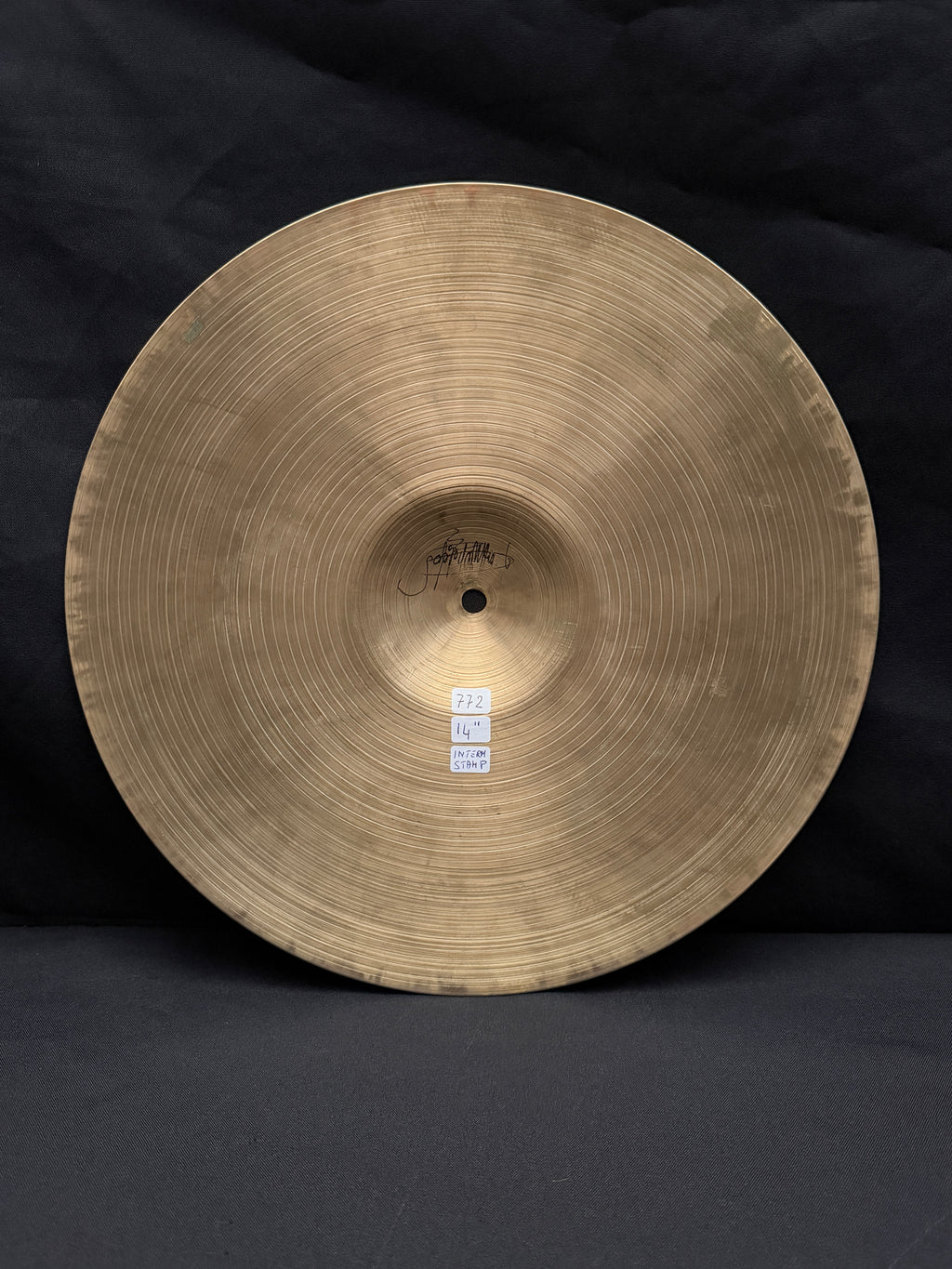14" Zildjian K Istanbul Hi-Hat Intermediate Stamp 885-772 grams