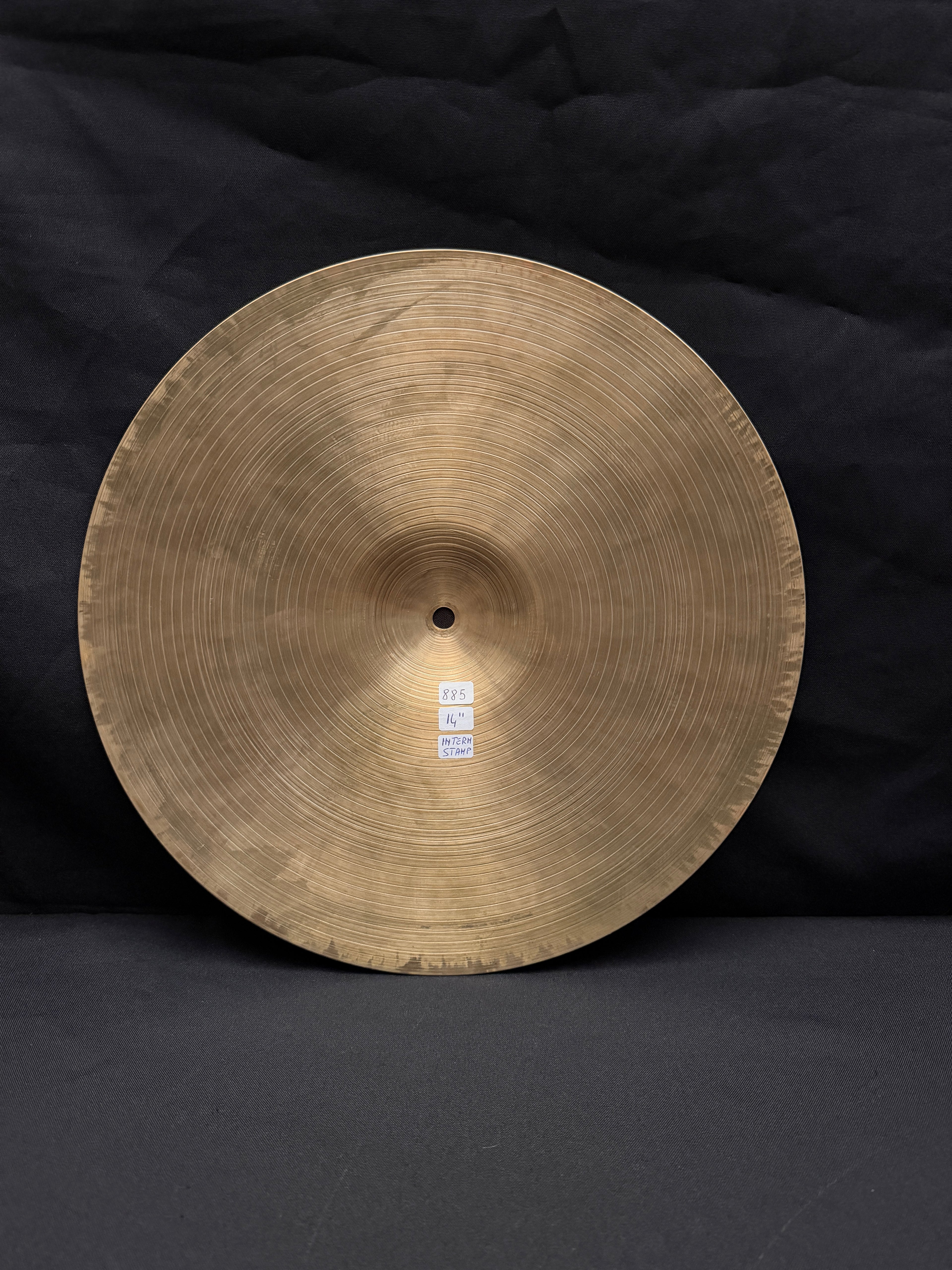 14" Zildjian K Istanbul Hi-Hat Intermediate Stamp 885-772 grams