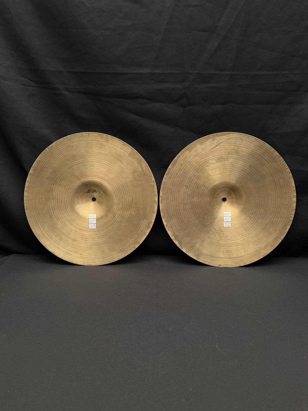 14" Zildjian K Istanbul Hi-Hat Intermediate Stamp 885-772 grams