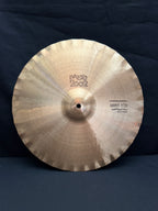 15" Paiste 2002 Sound Edge Hi-Hat black logo from 1979