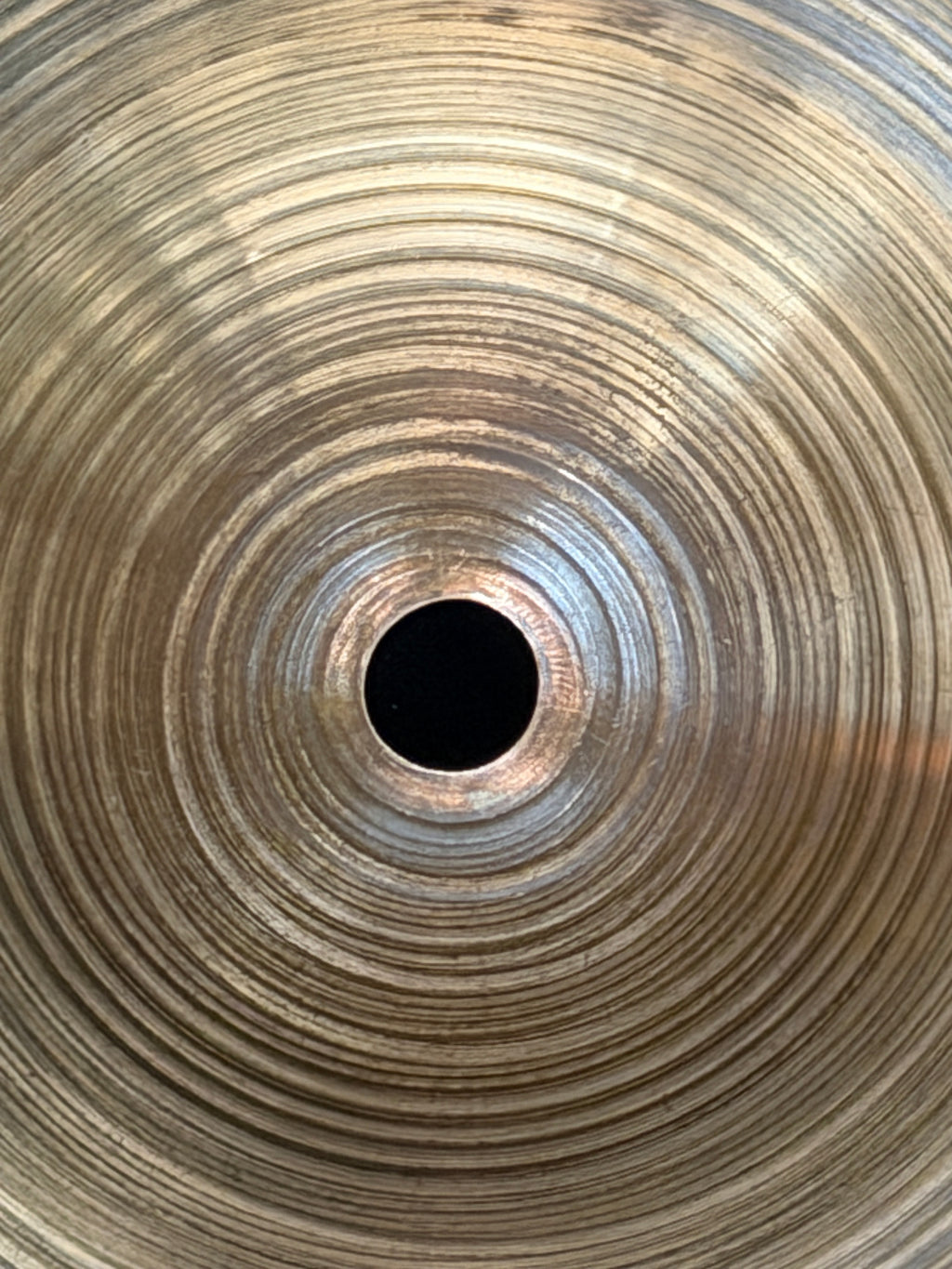 15" Paiste 2002 Sound Edge Hi-Hat black logo from 1979