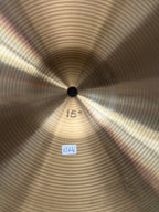 15" Paiste 602 Heavy Hi-Hat 1264 - 1192 grams from 1979