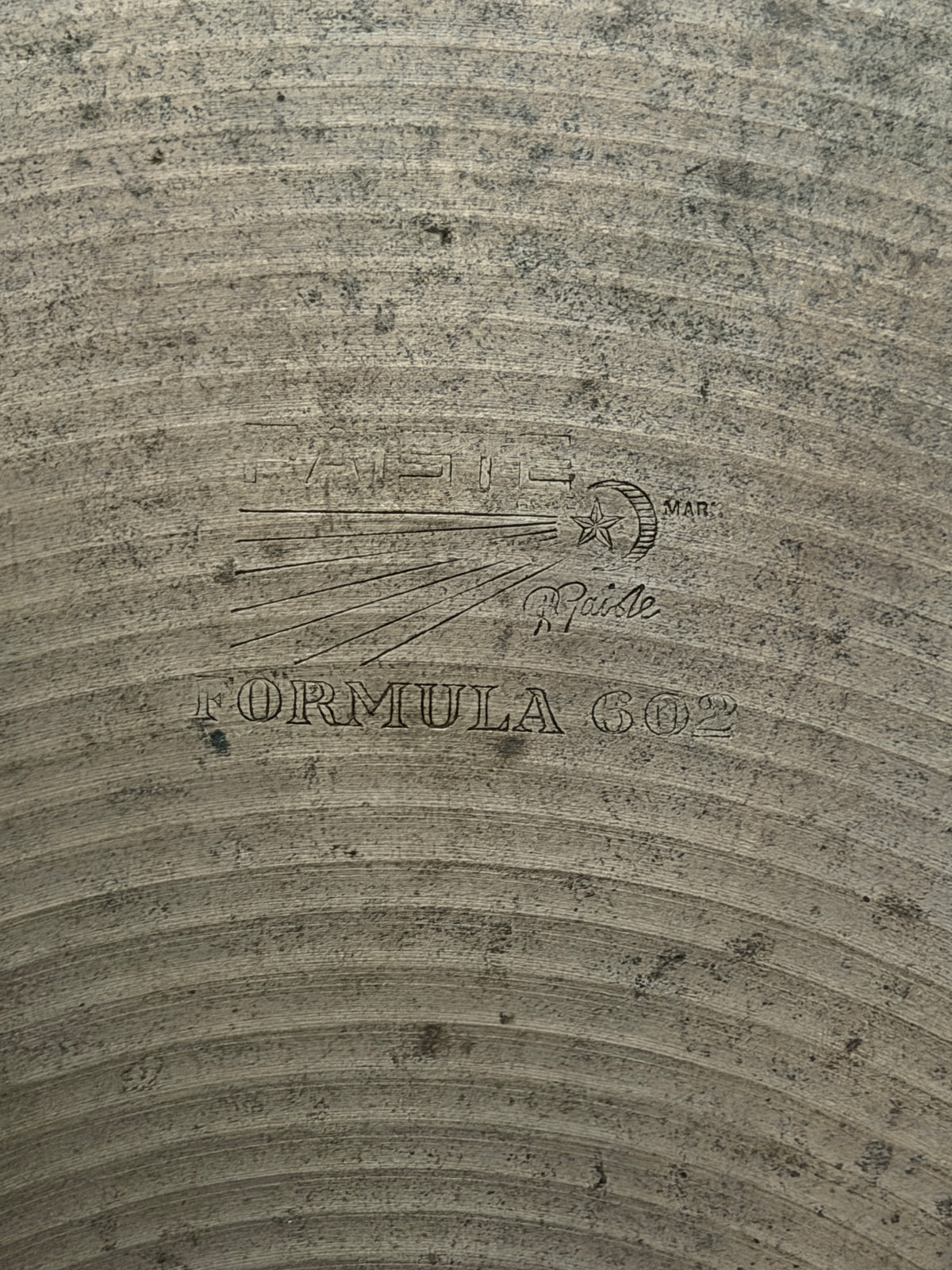 15" Paiste 602 Hi-Hat 953 - 953 grams Pre-Serial from 1960's