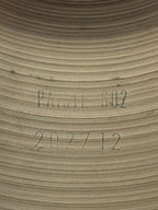 15" Paiste 602 Medium Hi-Hat Blue Logo from 1982