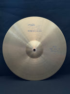 15" Paiste 602 Medium Hi-Hat Blue Logo from 1982