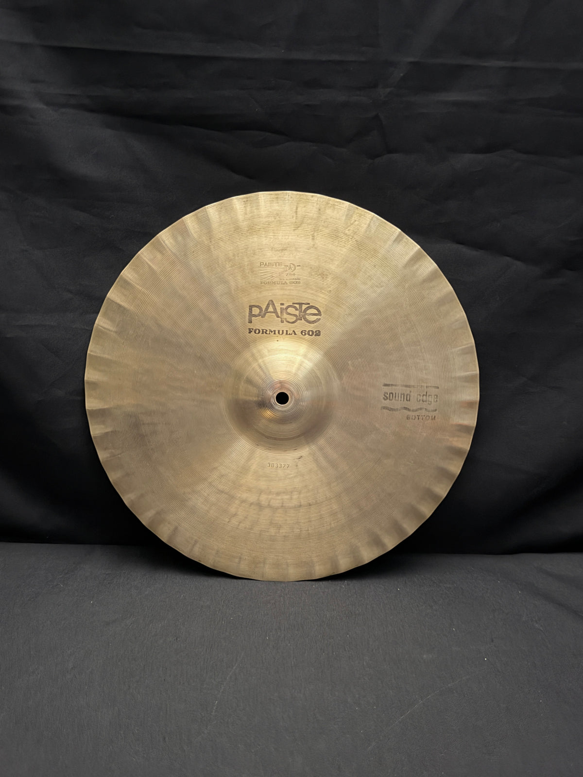 15" Paiste 602 Sound Edge Hi-Hat 1174 - 1111 from 1973-76